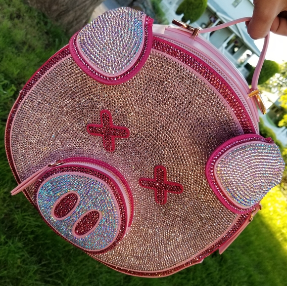 🆕️Jeffree Star X Shane Dawson Bling Pig Backpack - Picture 10 of 14